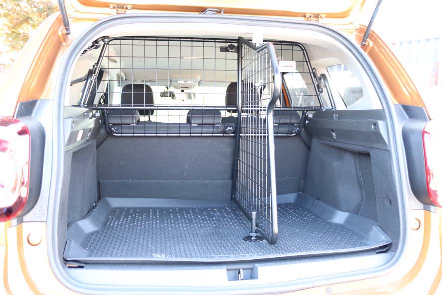 Guardsman - Dacia Duster (2018 bis jetzt) Hundegitter und Verstellbarer  Kofferraumteiler Bündel G1546B*